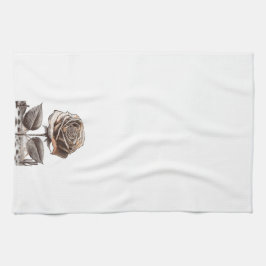 Desert Rose, Vintage Botanical Flower Geschirrtuch