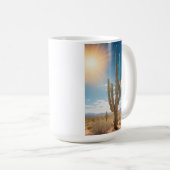 Desert Saguaro Cactus Kaffeetasse (VorderseiteRechts)