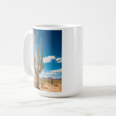 Desert Saguaro Cactus Kaffeetasse (Vorderseite Links)