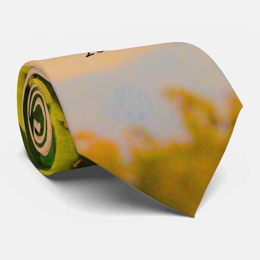 Desert Saguaro Cactus Wedding Probe Dinner Krawatte (Gerollt)