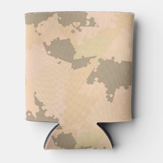 Desert Sand Camouflage Dosenkühler (Vorderseite)