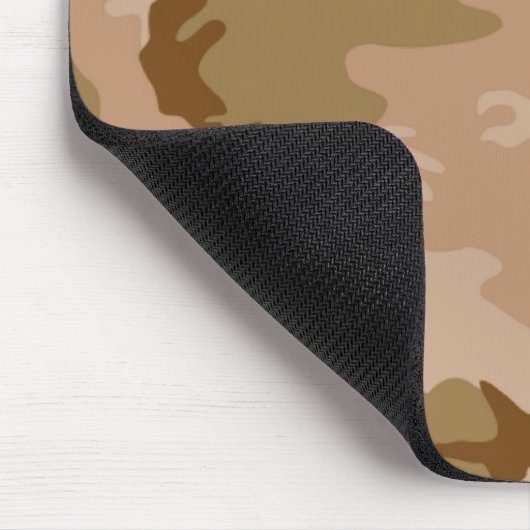 Desert Sand Camouflage Mousepad (Ecke)