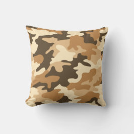 Desert Sand Camouflage Pillow Kissen