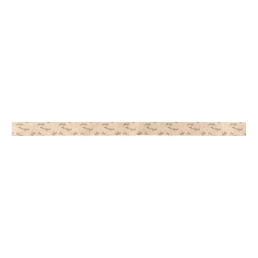 Desert Sand Camouflage Satinband (Vorderseite)