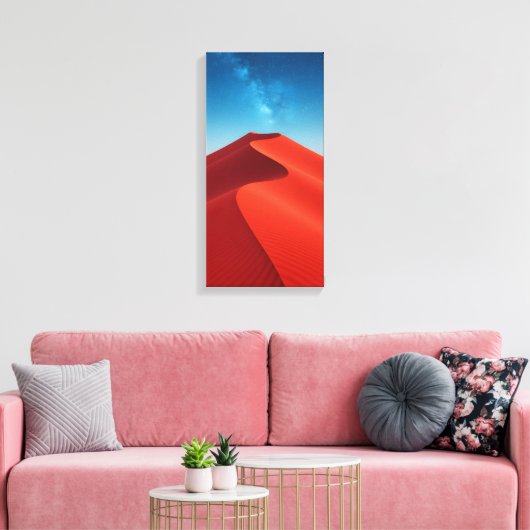 Desert Sand Dune Leinwanddruck (Insitu (Wohnzimmer))