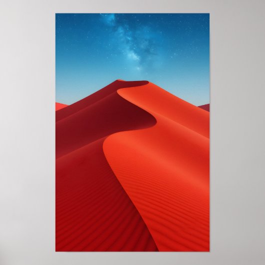 Desert Sand Dune Poster (Vorne)