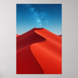 Desert Sand Dune Poster