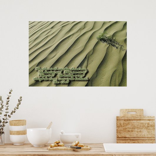 Desert Scripting Inspiration Poster (Küche)