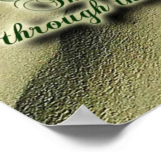 Desert Scripting Inspiration Poster (Ecke)