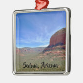 Desert Sedona Arizona Ornament Aus Metall (Links)