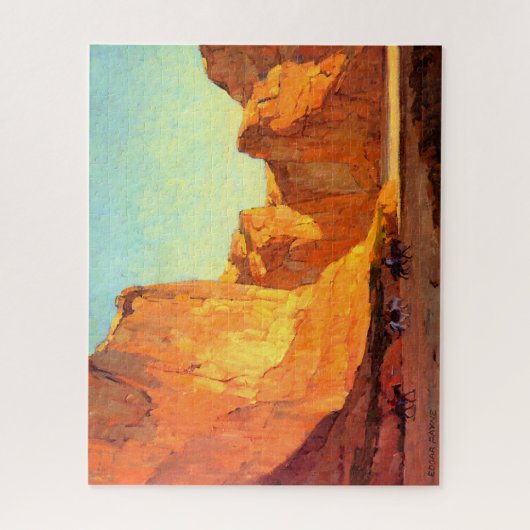 Desert Skies Edgar Payne Puzzle (Vertikal)