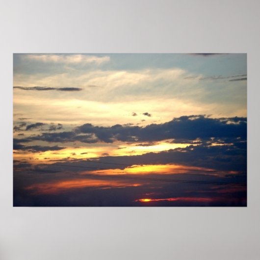 Desert Sky Poster (Vorne)