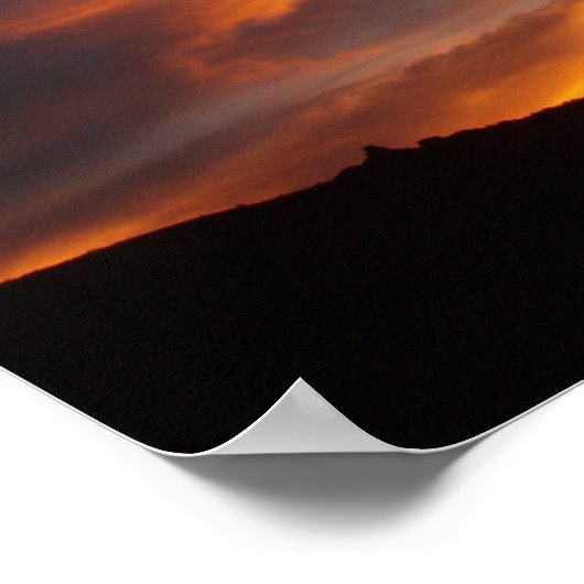 Desert Sky Poster (Ecke)