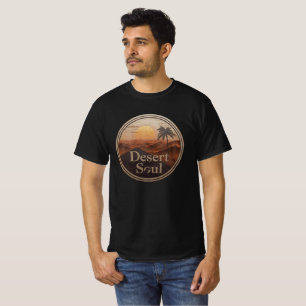 Desert Soul   Vintage-Sunset-Abenteuer-T-Shirt  T-Shirt