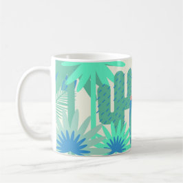 Desert Southwest Cactus Theme Coffee Tasse Saguaro