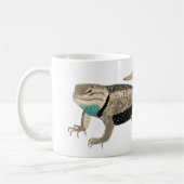 Desert Spiny Lizard Art Reptile Animal Unique Kaffeetasse (Links)
