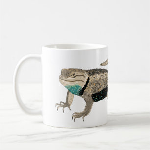 Desert Spiny Lizard Art Reptile Animal Unique Kaffeetasse