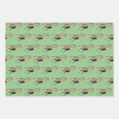 Desert Spiny Lizard Art Reptile Muster Geschenk Geschenkpapier Set (Vorderseite)