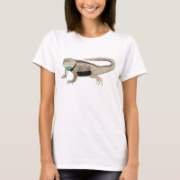 Desert Spiny Lizard Reptile Animal Art einzigartig