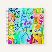 Desert Stick Zombies Notebook Notizblock (Vorderseite)