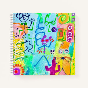 Desert Stick Zombies Notebook Notizblock