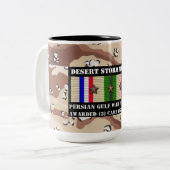 DESERT STORM MARINE 3 STERNE TASSE (Vorderseite Links)