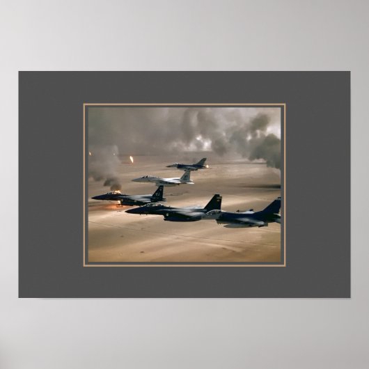 Desert Storm Poster (Vorne)