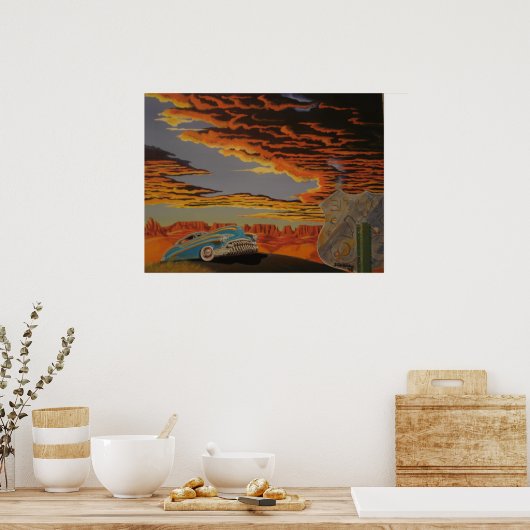 Desert Storm Poster (Küche)