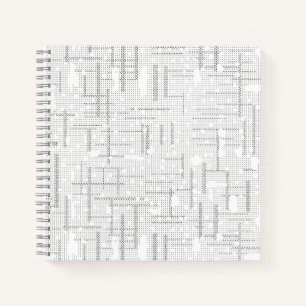 Desert Storm, Snow Drift, Dawn PinkSpiral Notebook Notizblock