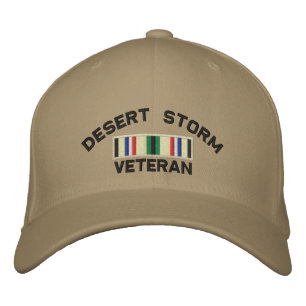 Desert Storm Veteran Bestickte Baseballkappe