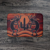 Desert Sun Cactus Southwest Design Kokopelli Badematte