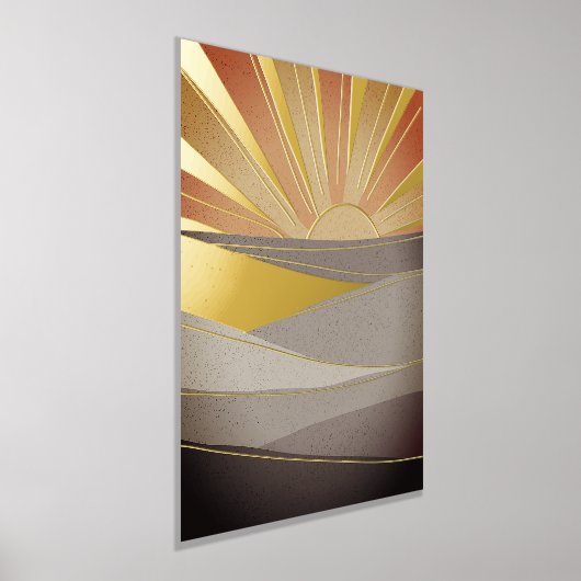 Desert Sun Foliendrucke (Ablage )