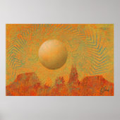 Desert Sun Poster (Vorne)