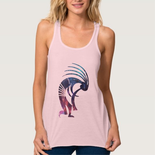 Desert Sun Southwestern Kokopelli Tank Top (Vorderseite)