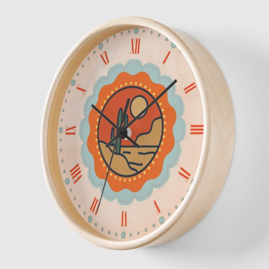 Desert Sun Uhr (Winkel)