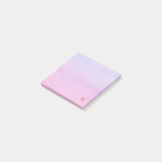 Desert Sunset Post-it Klebezettel (angewinkelt)