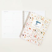 Desert Terrazzo Muster Kosmetologe Salon Hair Planer (Anzeige)