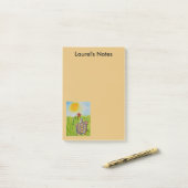 Desert Tortoise Notepad Post-it Klebezettel (Auf Schreibtisch)