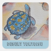 Desert Tortoise Stickers (Vorderseite)