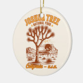 Desert Vibes Joshua Tree National Park Art Keramik Ornament (Links)
