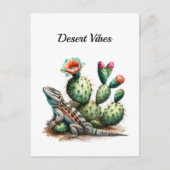 Desert Vibes Postkarte (Vorderseite)
