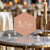 Desert Vibes Wedding Landscape Terra Cotta ID1019