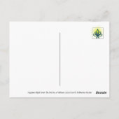 Desert Vision Quest, Saguaro bei Nacht Postkarte (Rückseite)