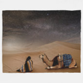 DESERT VON NIGHT FLEECEDECKE (Vorderseite (Horizontal))