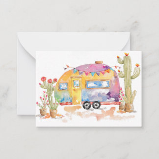 Desert Wanderlust Greeting Card Mitteilungskarte