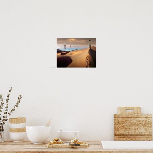Desert Watchtower Poster (Küche)