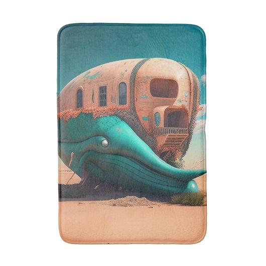 Desert Whale House Badematte (Vorderseite Vertikal)