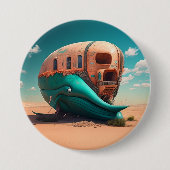 Desert Whale House Button (Vorderseite)