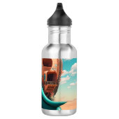 Desert Whale House Edelstahlflasche (Rechts)