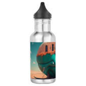 Desert Whale House Edelstahlflasche (Links)